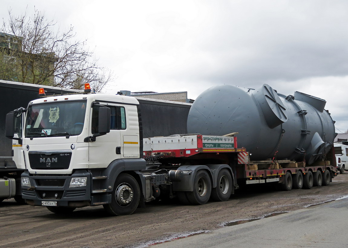 Ярославская область, № С 493 АХ 76 — MAN TGS 33.440
