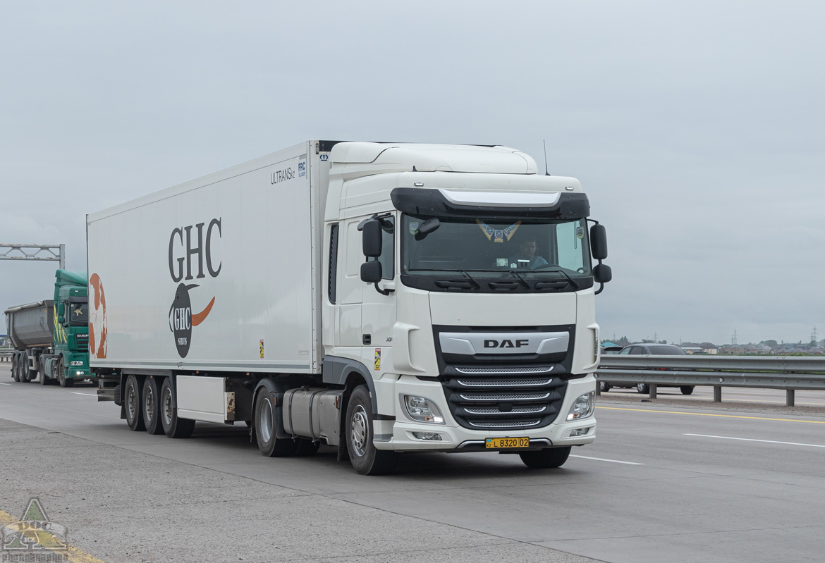 Алматы, № L 8320 02 — DAF XF Euro6 FT