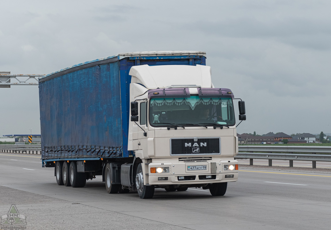 Жетысуская область, № 477 ACY 19 — MAN F2000 (общая модель)