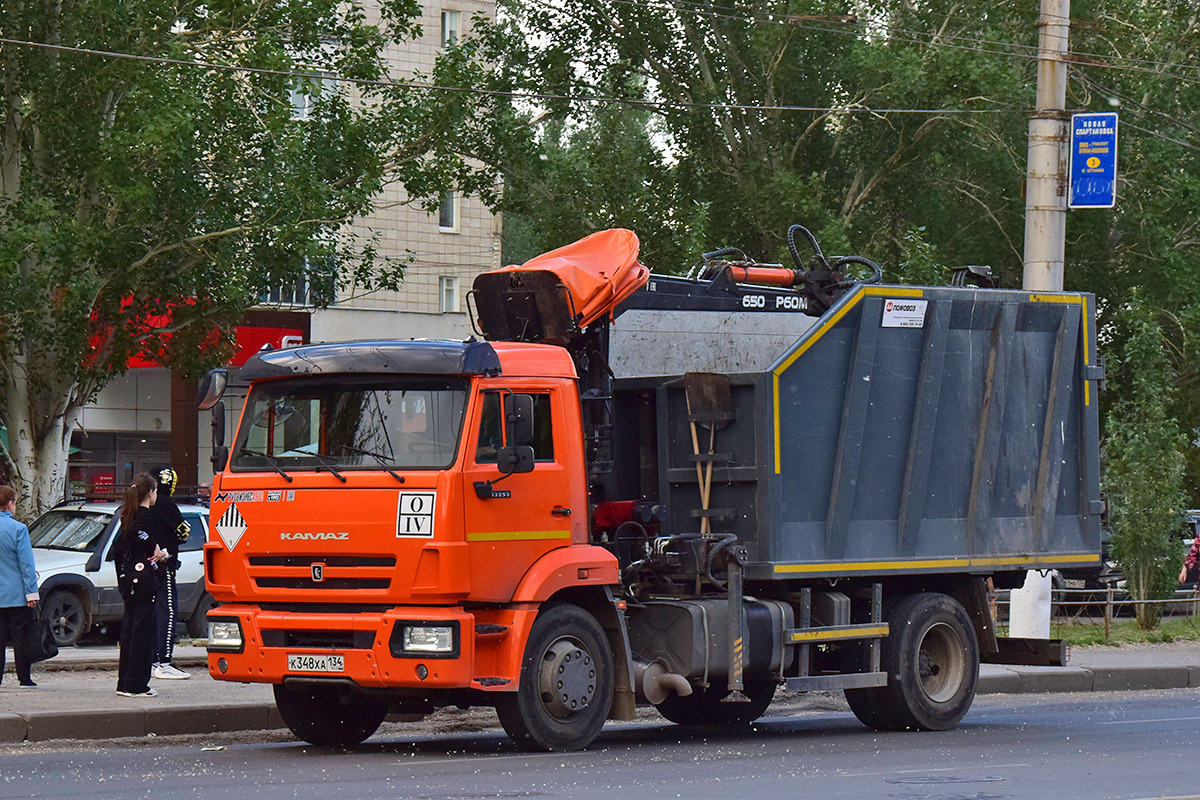 Волгоградская область, № К 348 ХА 134 — КамАЗ-43253-G5(69)