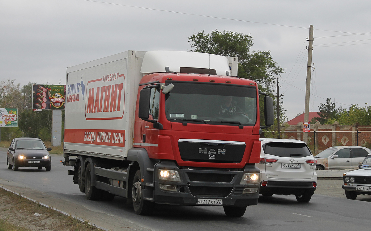 Башкортостан, № Н 217 ХТ 37 — MAN TGS 26.350