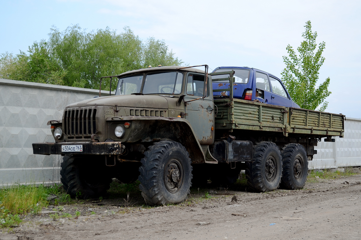 Самарская область, № А 504 ОЕ 763 — Урал-4320-01