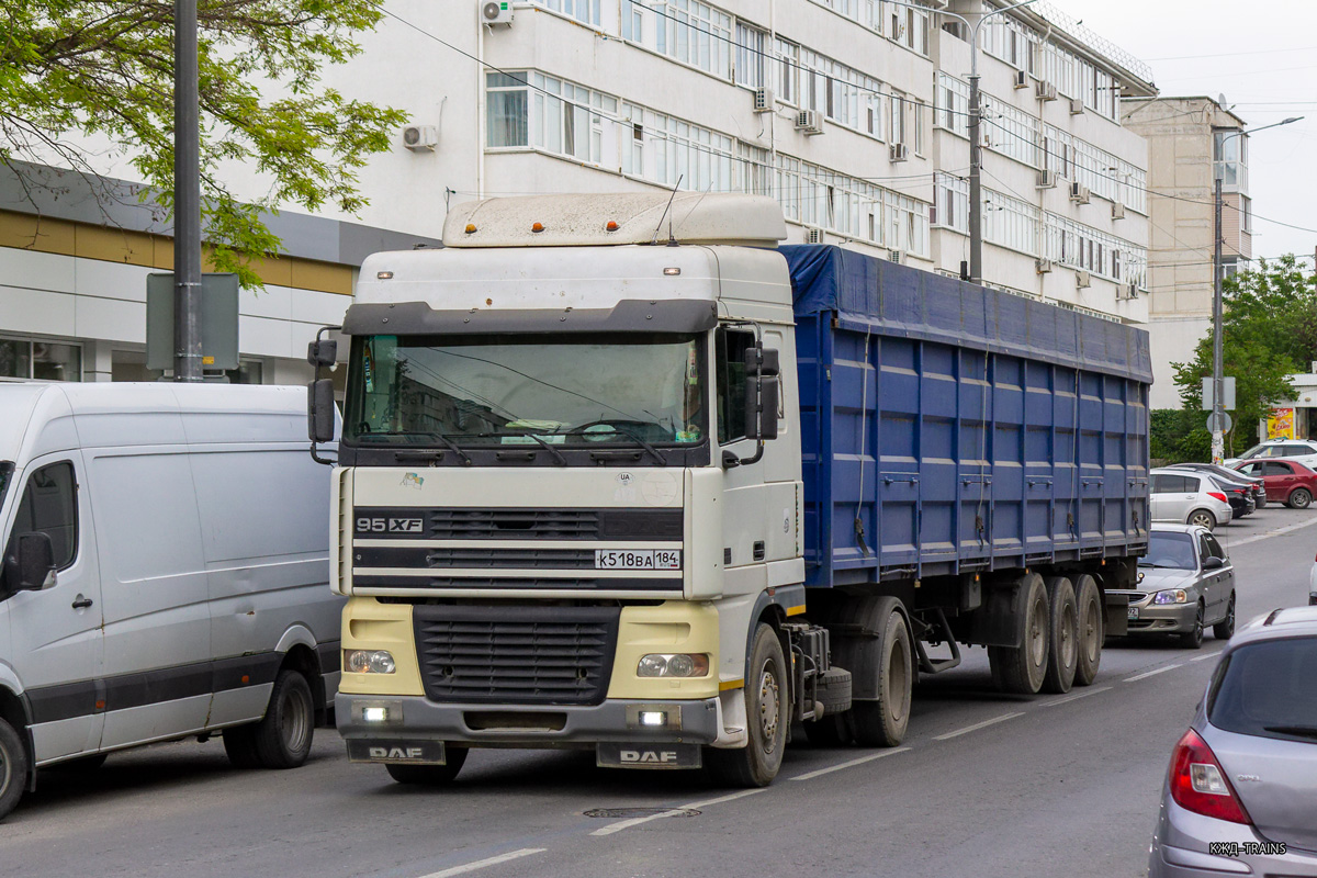 Прочие, Россия / СССР, № К 518 ВА 184 — DAF 95XF FT