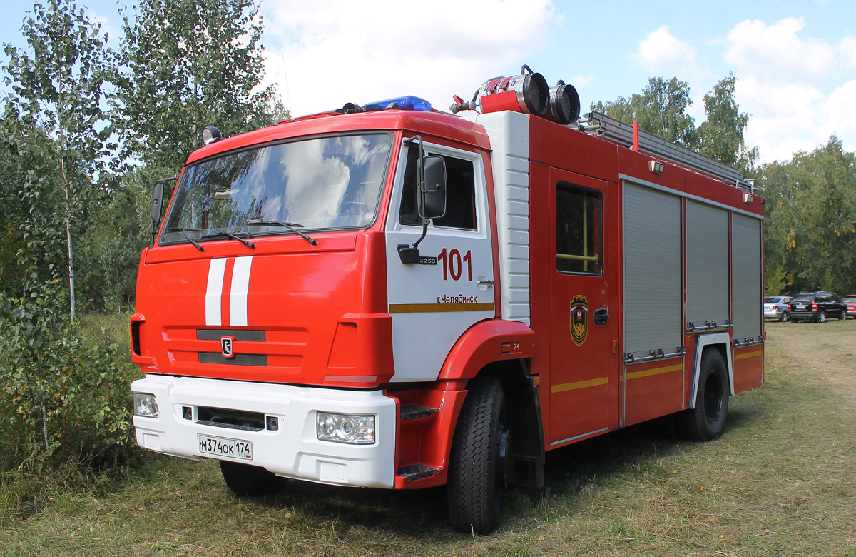 Челябинская область, № М 374 ОК 174 — КамАЗ-43253-H3(99)
