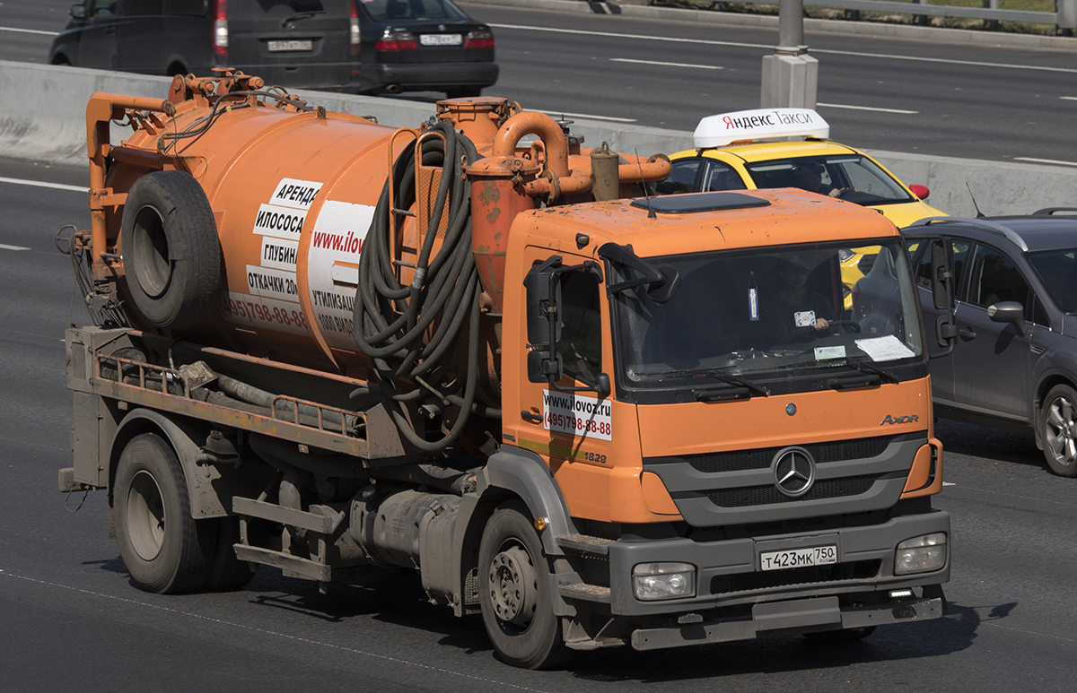 Москва, № Т 423 МК 750 — Mercedes-Benz Axor 1829