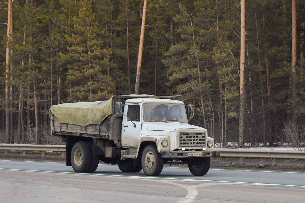 Алтайский край, № У 660 РТ 22 — ГАЗ-3307