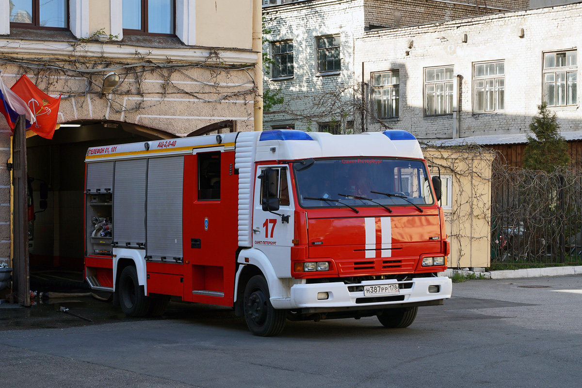 Санкт-Петербург, № Н 387 РР 178 — КамАЗ-4308-H3(99)