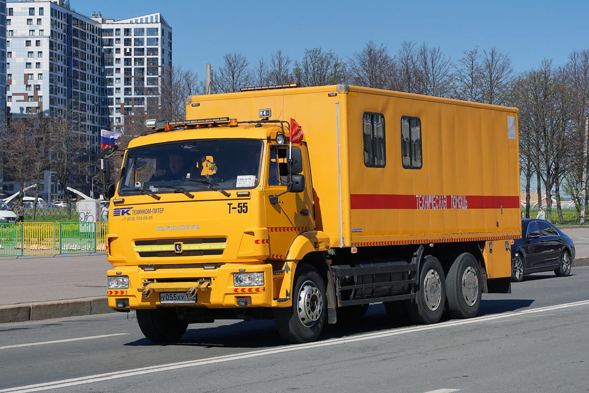 Санкт-Петербург, № Т-55 — КамАЗ-65115-L4(19); Санкт-Петербург — Международный транспортный фестиваль "SPbTransportFest" (2019-... гг)