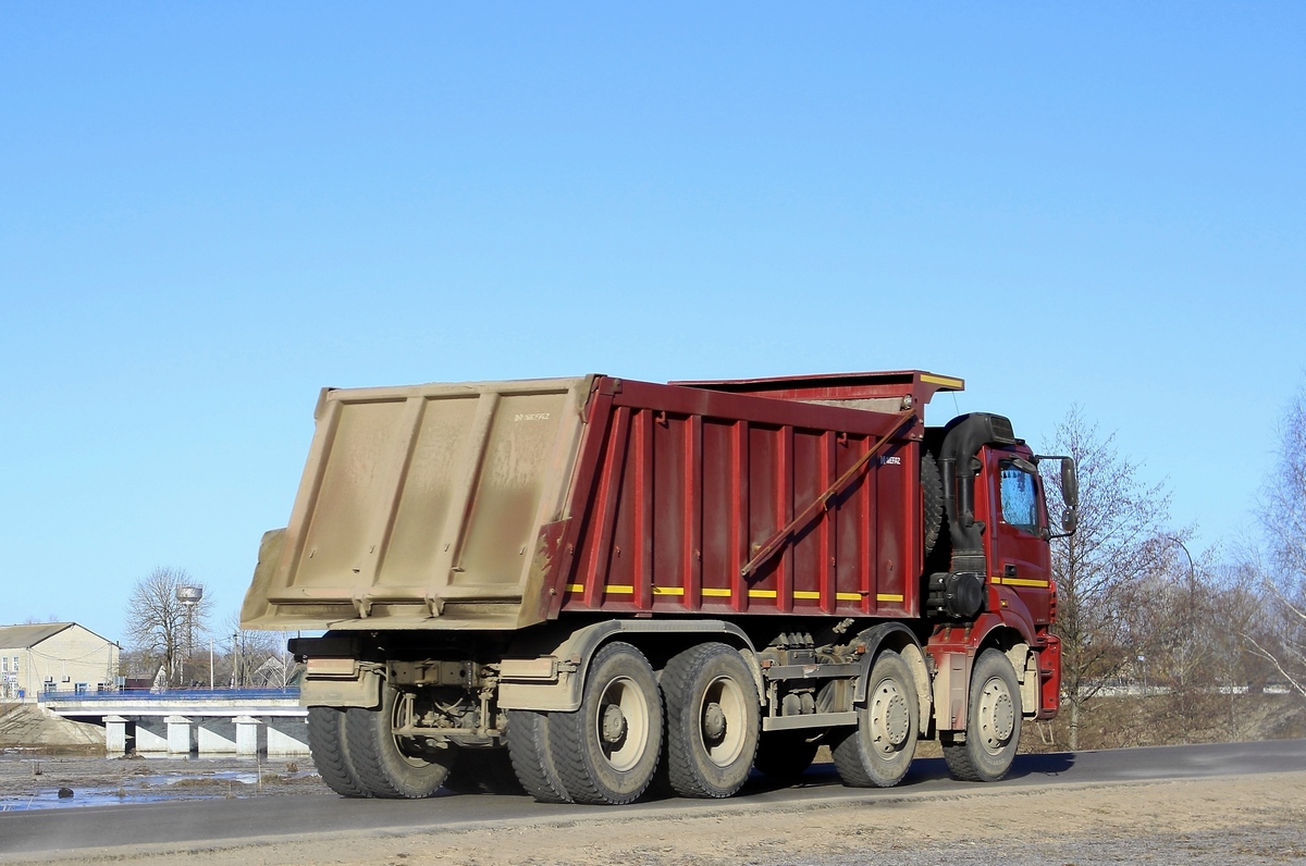 Смоленская область, № Р 087 ОВ 67 — КамАЗ-65801-T5(68)