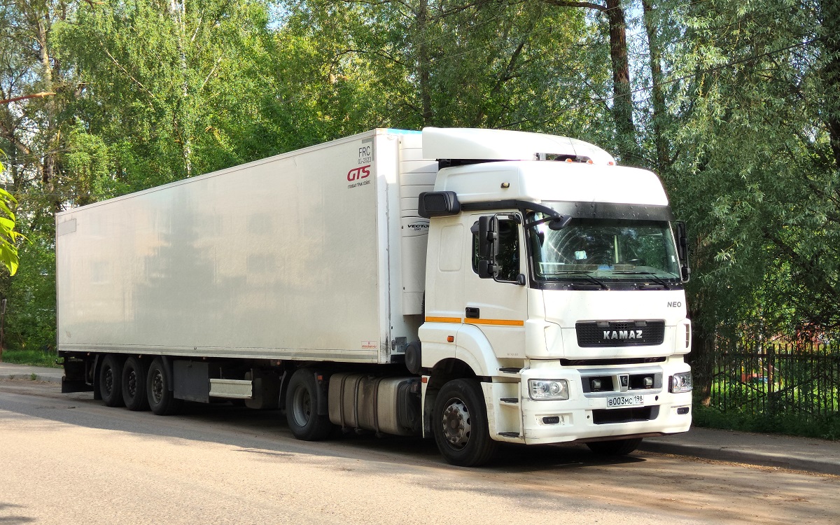 Санкт-Петербург, № В 003 МС 198 — КамАЗ-5490-S5(87)