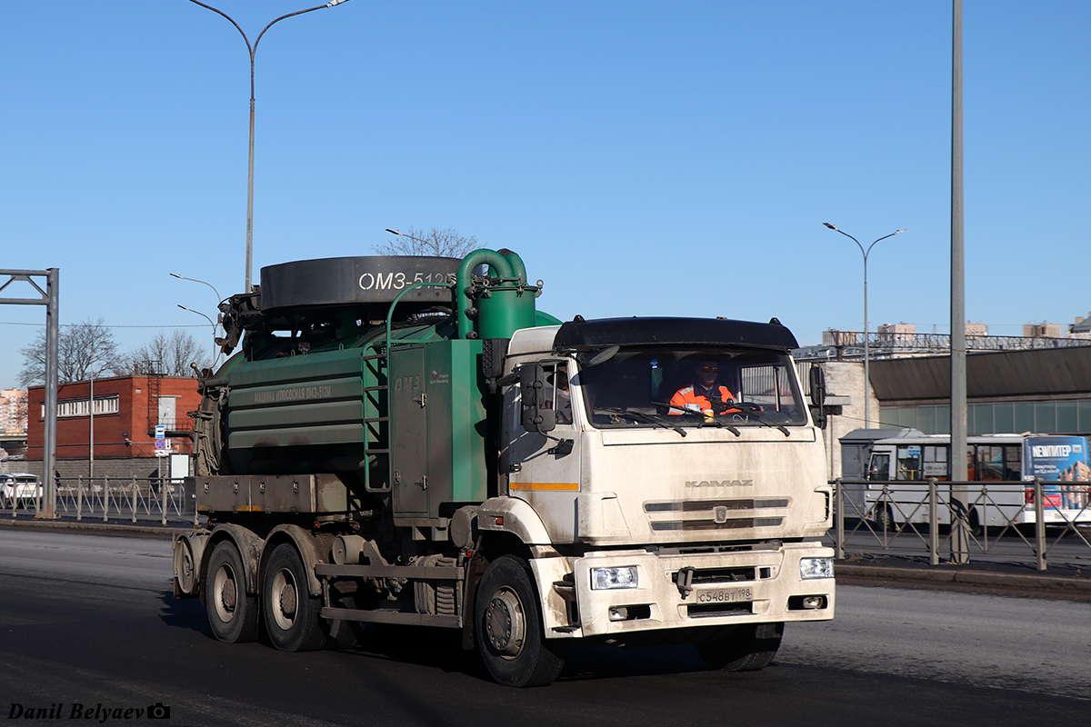 Санкт-Петербург, № С 548 ВТ 198 — КамАЗ-6520-53