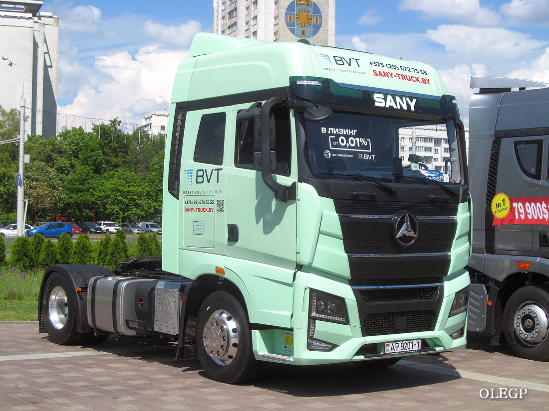Брестская область, № АР 9201-1 — SANY D495 HQC4180; Минск — Выставка "БАМАП-2024"