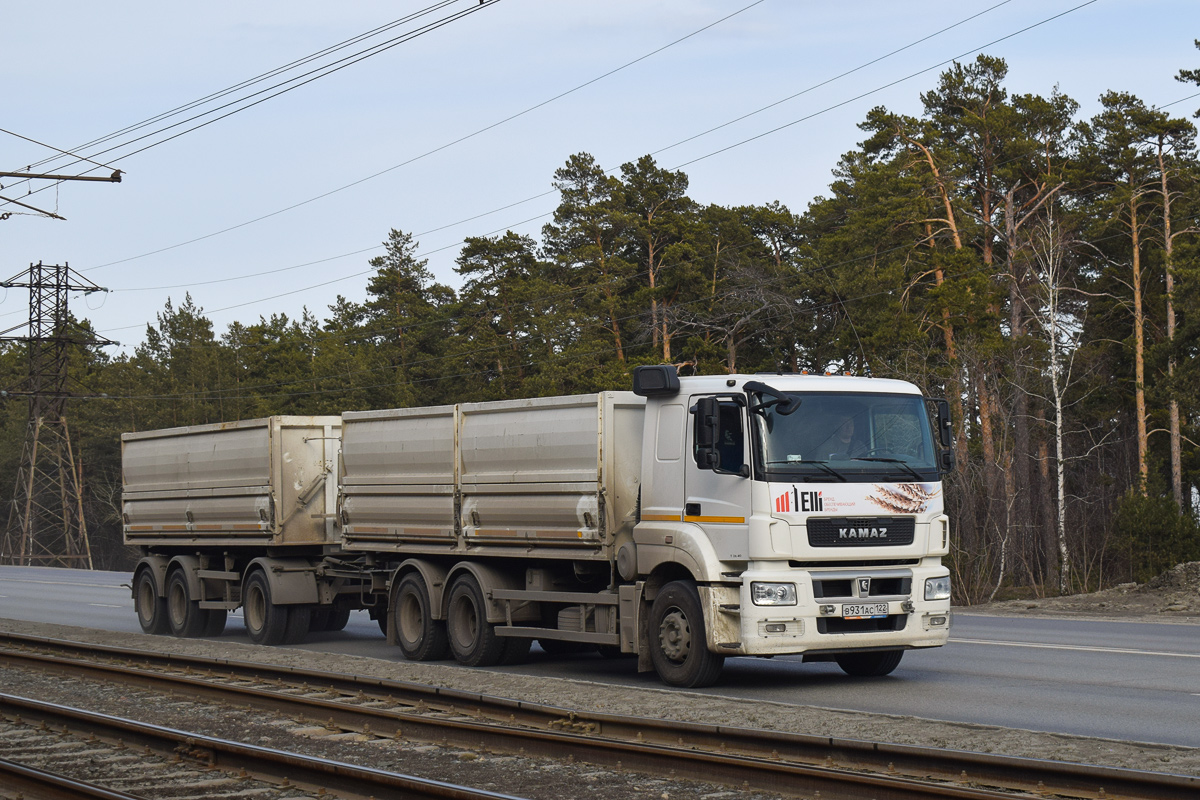 Алтайский край, № В 931 АС 122 — КамАЗ-65207-S5(87)