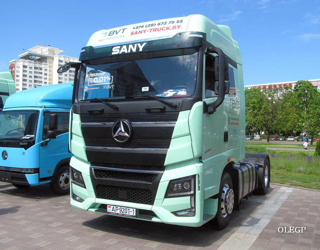 Брестская область, № АР 9201-1 — SANY D495 HQC4180; Минск — Выставка "БАМАП-2024"
