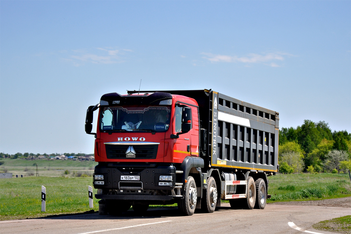 Алтайский край, № К 183 ВР 122 — Howo T5G ZZ3317