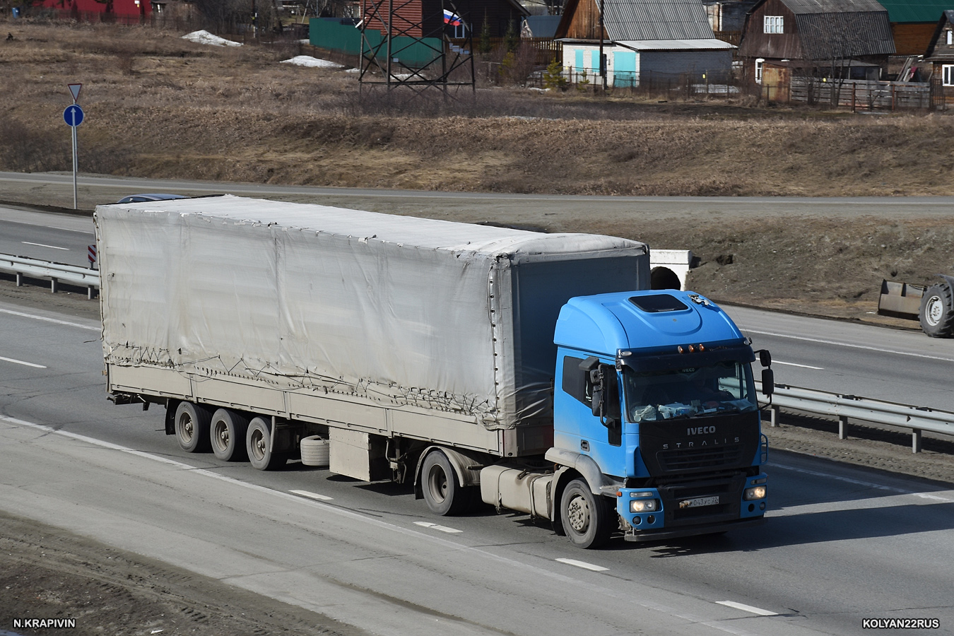 Алтайский край, № Р 043 УС 22 — IVECO Stralis ('2002) 400