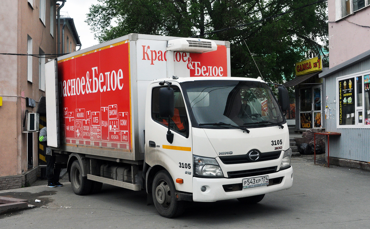 Омская область, № 3105 — Hino 300