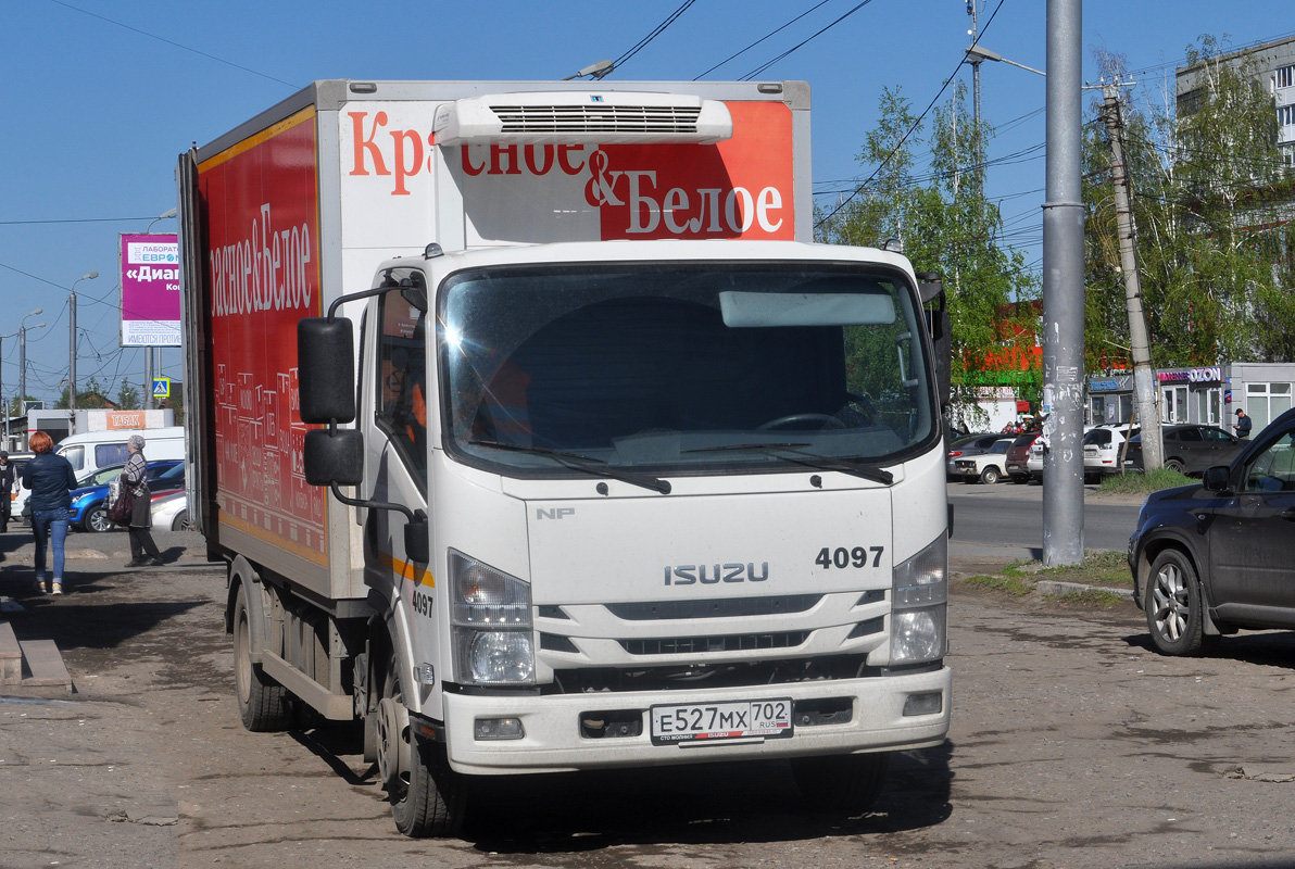 Омская область, № 4097 — Isuzu NPR75 [Z7X]