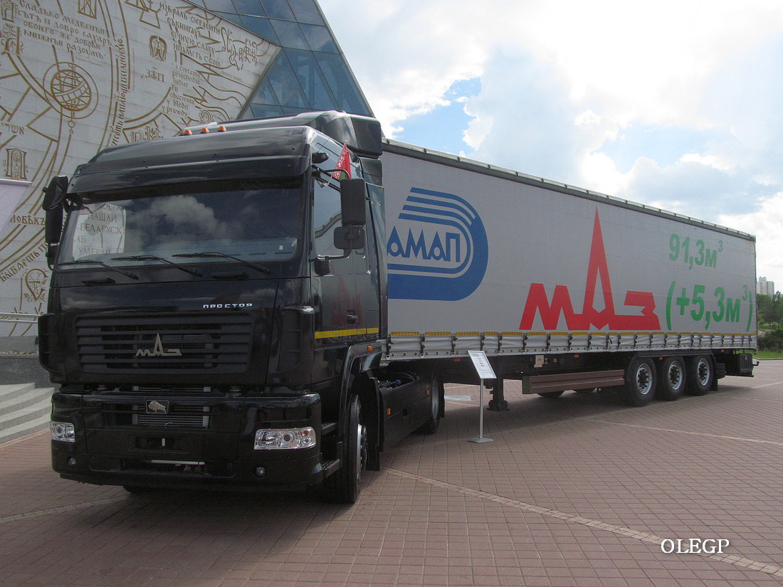 Минск, № (BY-7) Б/Н 0256 — МАЗ-54402L; Минск — Новые автомобили МАЗ; Минск — Автомобили без номеров; Минск — Новые автомобили; Минск — Выставка "БАМАП-2024"