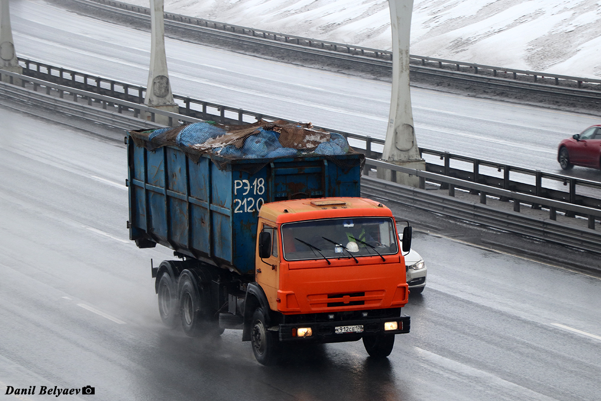 Санкт-Петербург, № К 912 СЕ 178 — КамАЗ-65115-N3(78)