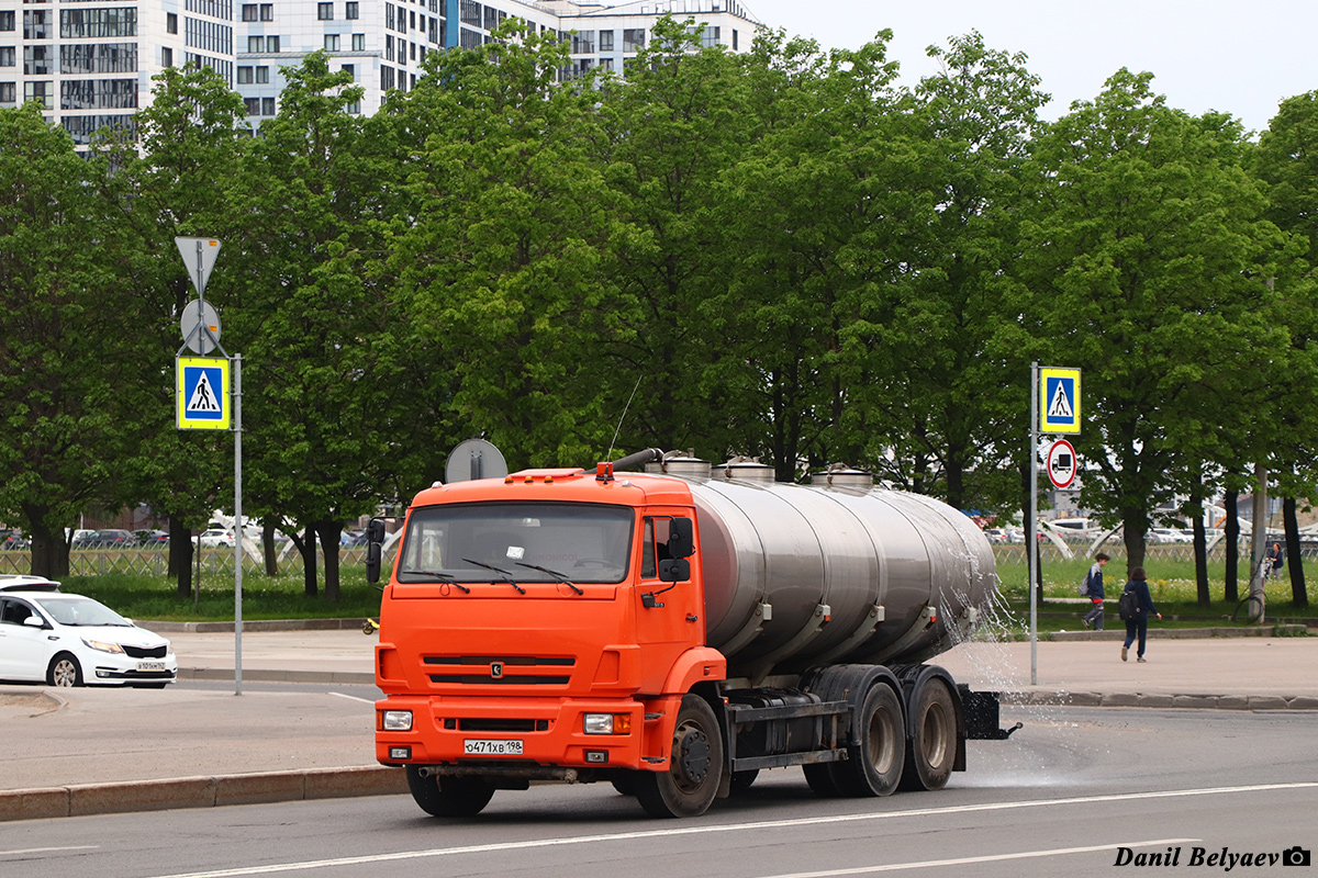 Санкт-Петербург, № О 471 ХВ 198 — КамАЗ-65115-L4(19)