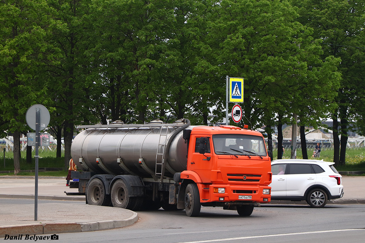 Санкт-Петербург, № О 471 ХВ 198 — КамАЗ-65115-L4(19)
