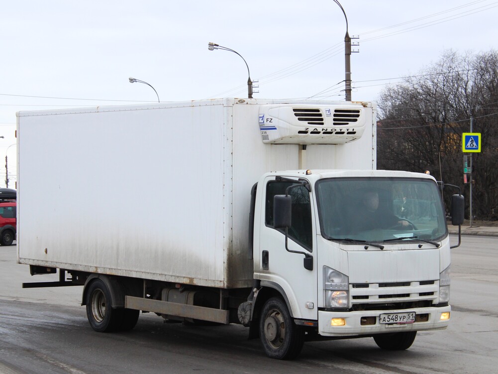 Мурманская область, № А 548 УР 51 — Isuzu NPR75 [Z7X]