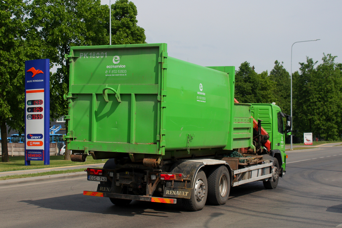 Литва, № EGC 749 — Volvo ('2002) FM12.400