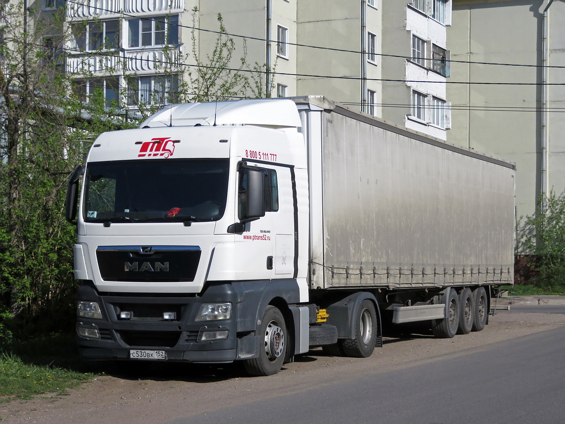 Нижегородская область, № С 530 ВК 152 — MAN TGX ('2007) 18.440