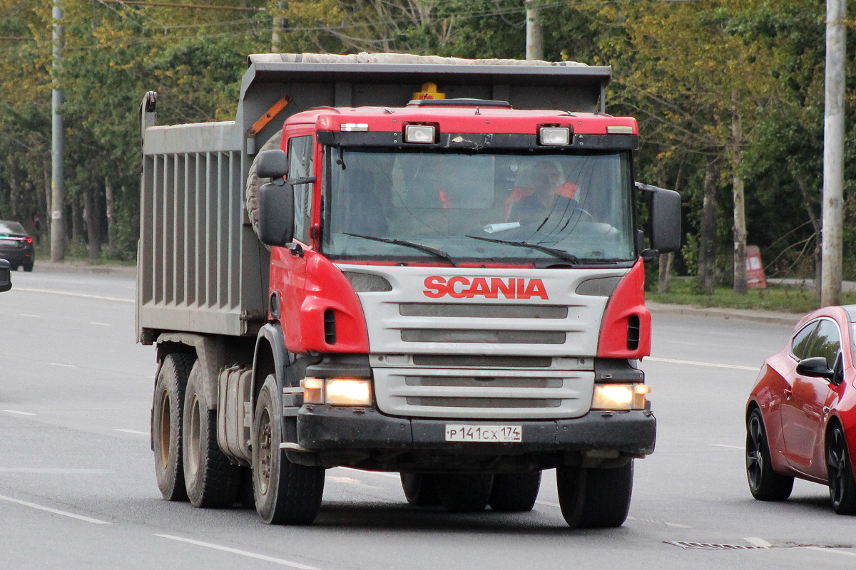 Челябинская область, № Р 141 СХ 174 — Scania ('2004) P380