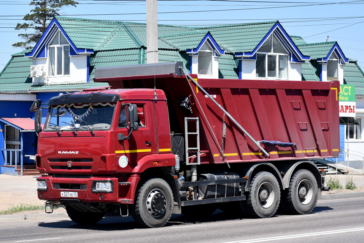 Бурятия, № К 327 НЕ 03 — КамАЗ-6520-B5(49)