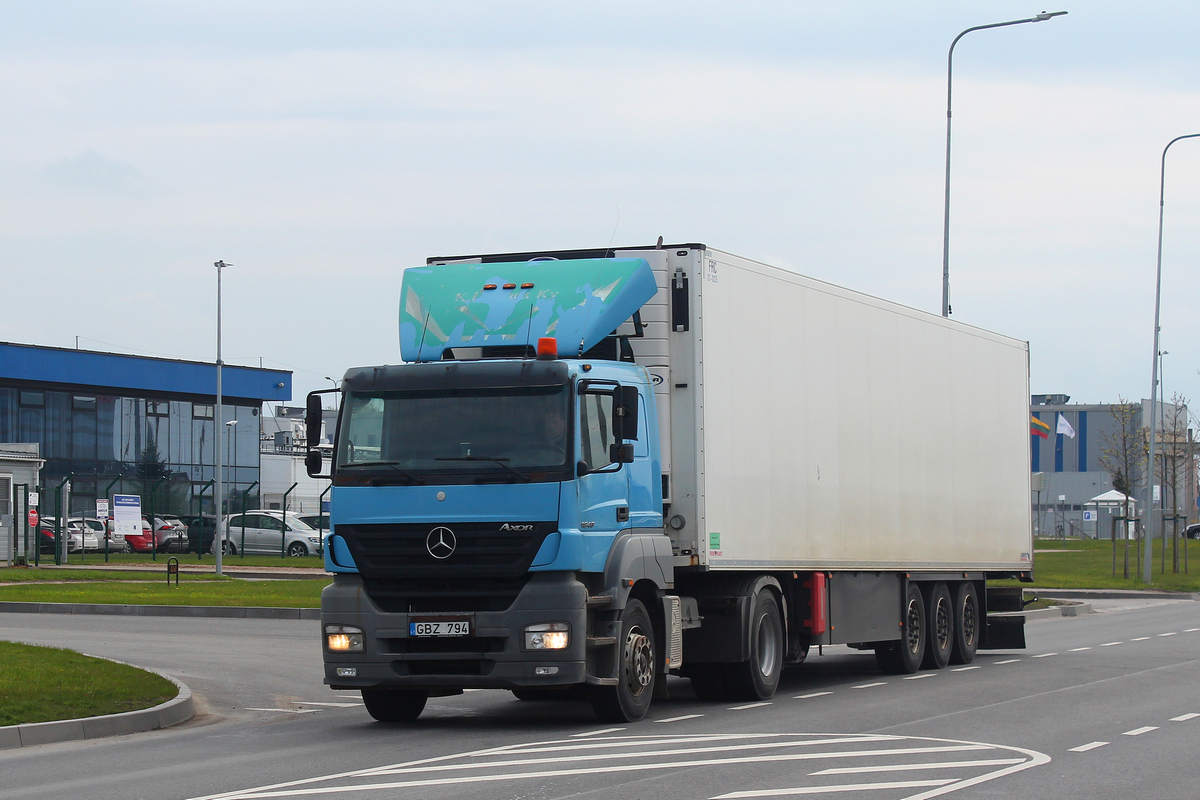 Литва, № GBZ 794 — Mercedes-Benz Axor 1840
