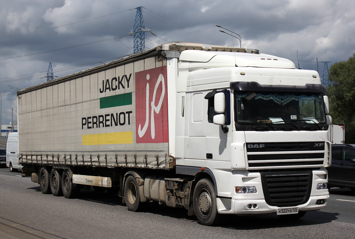 Ставропольский край, № К 522 УВ 126 — DAF XF105 FT