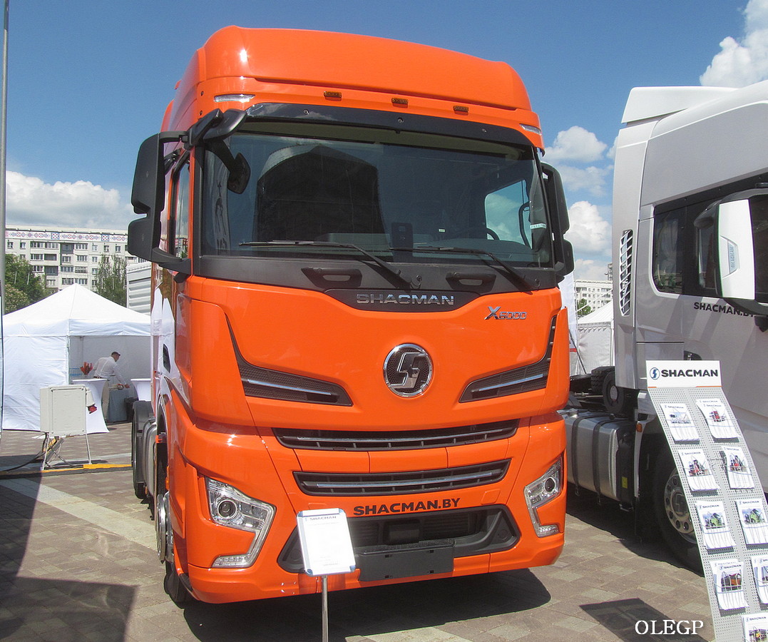 Минск, № (BY-7) Б/Н 0262 — Shaanxi Shacman X6000 SX4188; Минск — Автомобили без номеров; Минск — Новые автомобили; Минск — Выставка "БАМАП-2024"