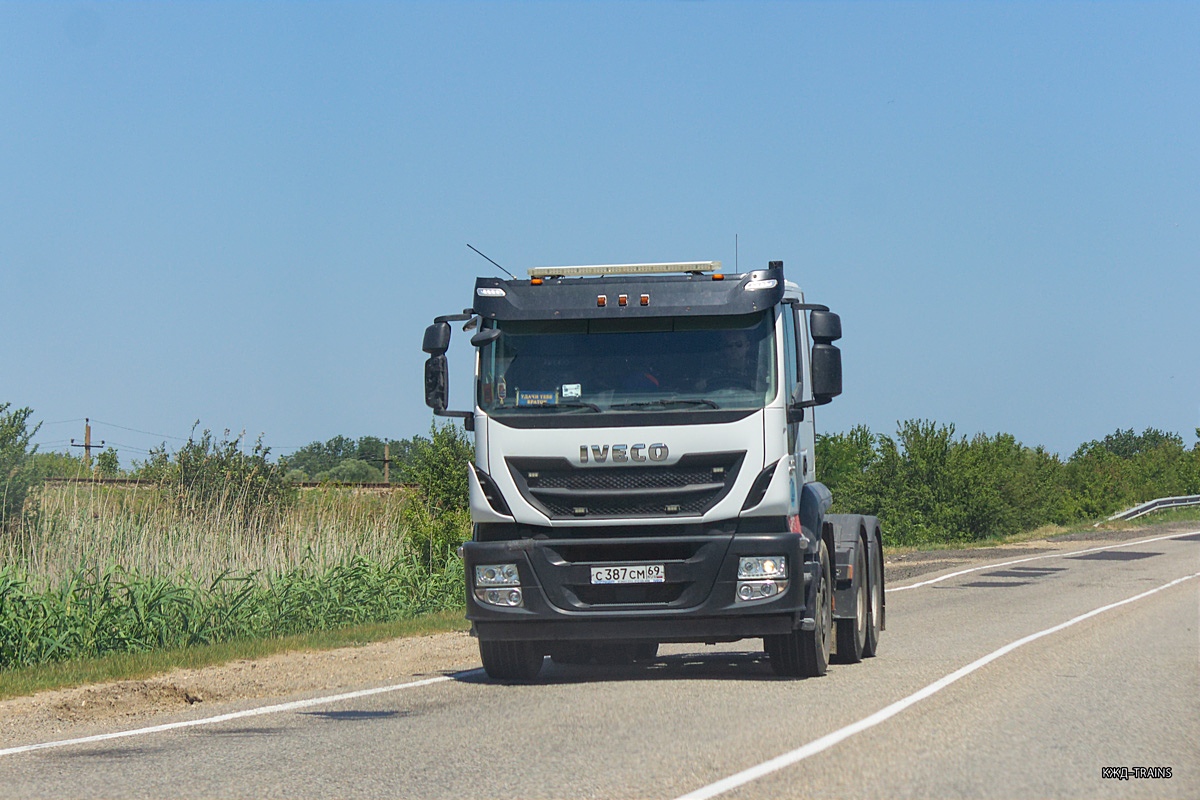 Тверская область, № С 387 СМ 69 — IVECO Stralis ('2012) 460