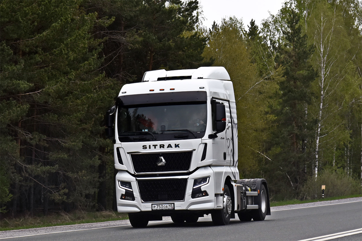 Курганская область, № Р 753 ОА 45 — Sitrak C7H ZZ4186 MAX