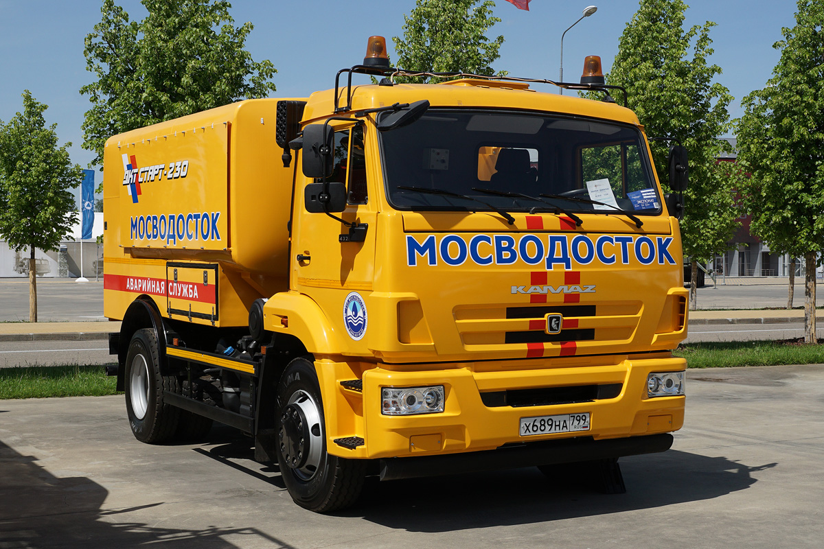 Москва, № Х 689 НА 799 — КамАЗ-43255-R4(28); Московская область — Выставка "Комплексная безопасность — 2024"