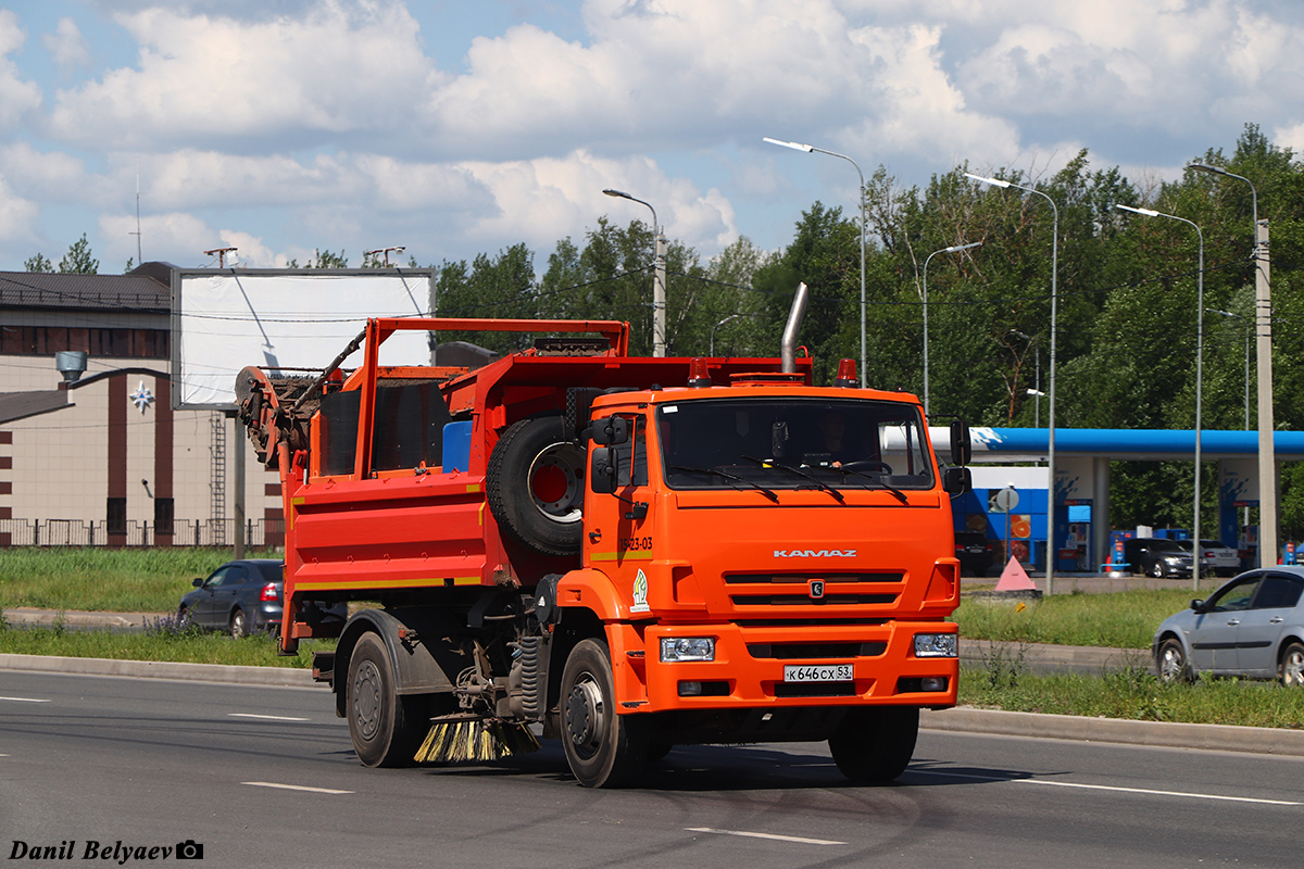 Новгородская область, № К 646 СХ 53 — КамАЗ-53605-A5(48)