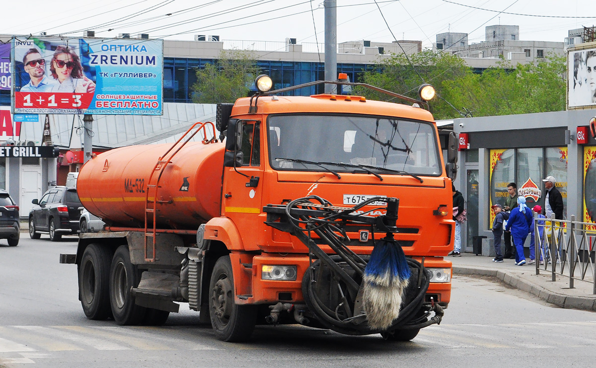 Омская область, № Т 675 ЕВ 55 — КамАЗ-65115-A4(23)