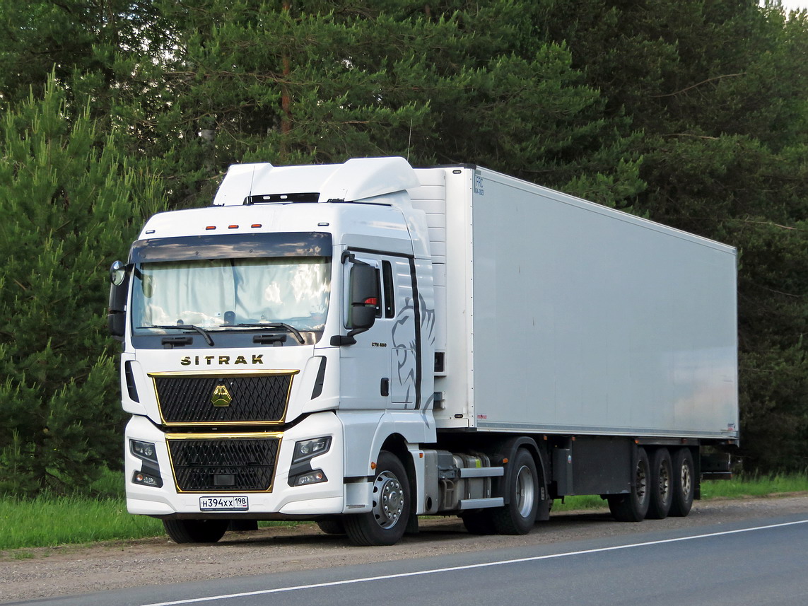 Санкт-Петербург, № Н 394 ХХ 198 — Sitrak C7H ZZ4186 MAX