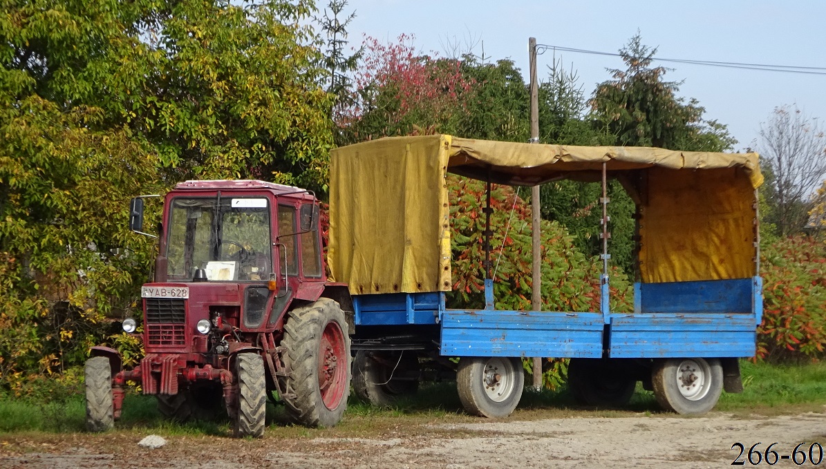 Венгрия, № YAB-628 — МТЗ-82; Венгрия, № FYS-626 — IFA HL 61.02