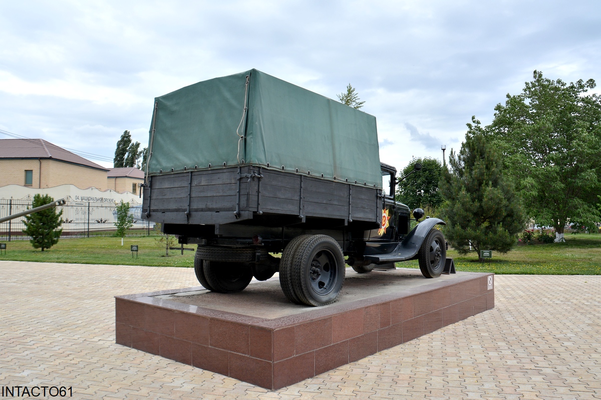 Чечня, № (95) Б/Н 0001 — ГАЗ-АА; Техника на постаментах, памятники (Чечня); Транспортные средства без номеров (Чечня)
