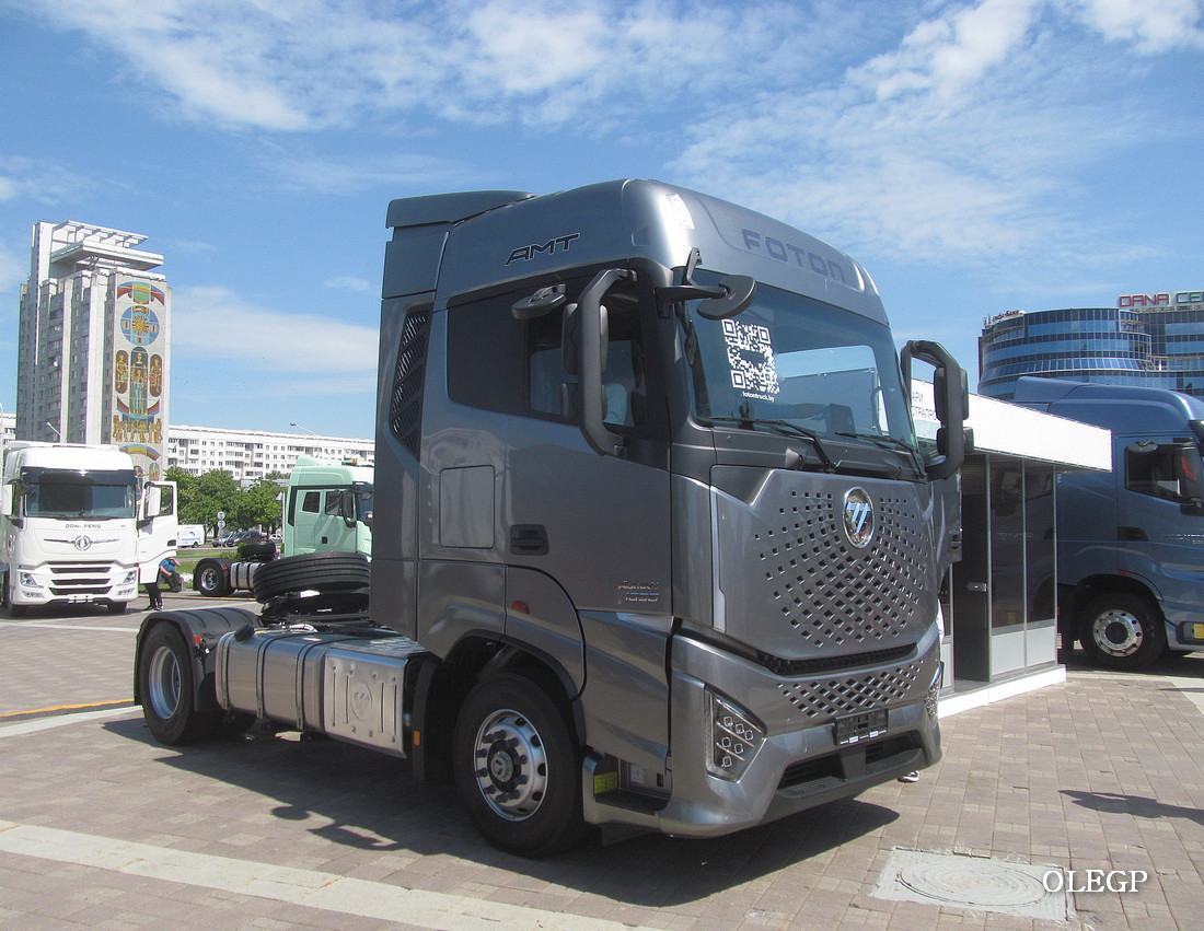 Минск, № (BY-7) Б/Н 0264 — Foton Auman Galaxy (общая); Минск — Автомобили без номеров; Минск — Новые автомобили; Минск — Выставка "БАМАП-2024"