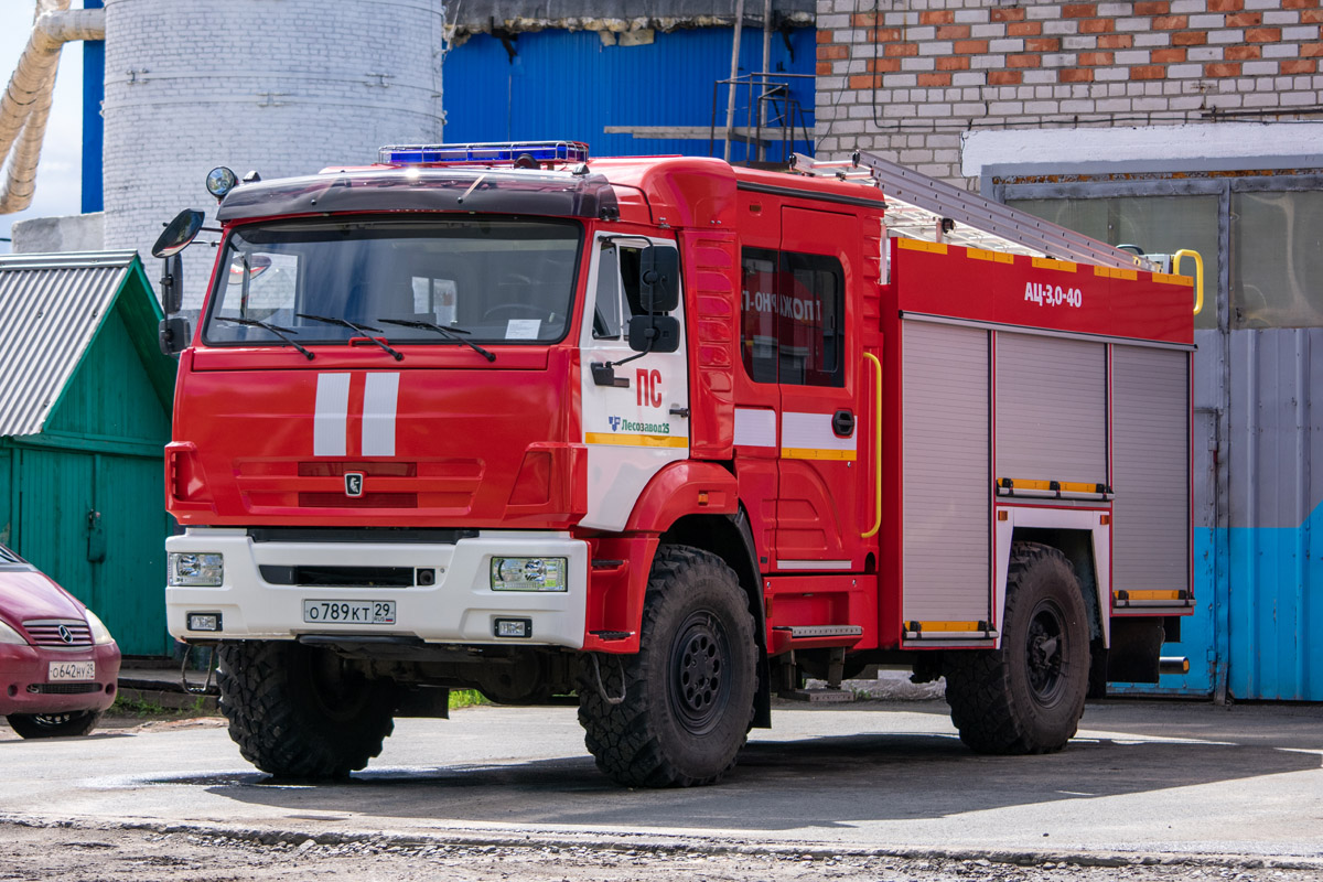 Архангельская область, № О 789 КТ 29 — КамАЗ-43502-D5(66)
