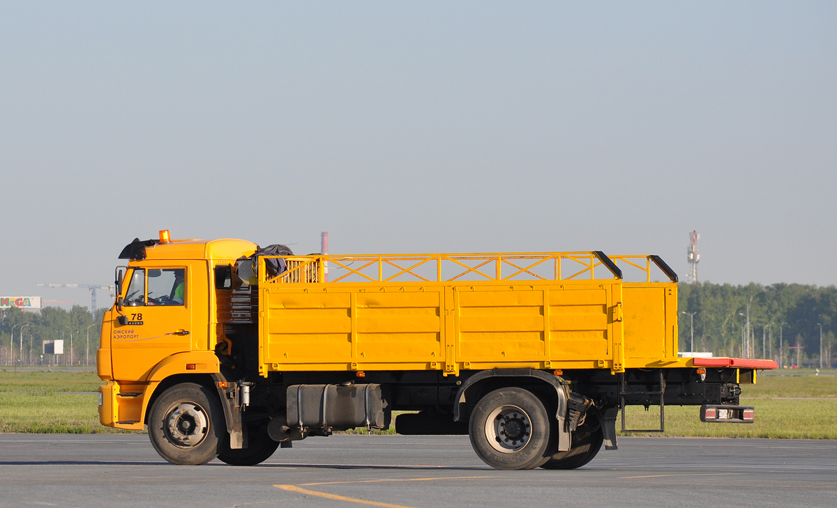 Омская область, № 78 — КамАЗ-43253-G5(69)