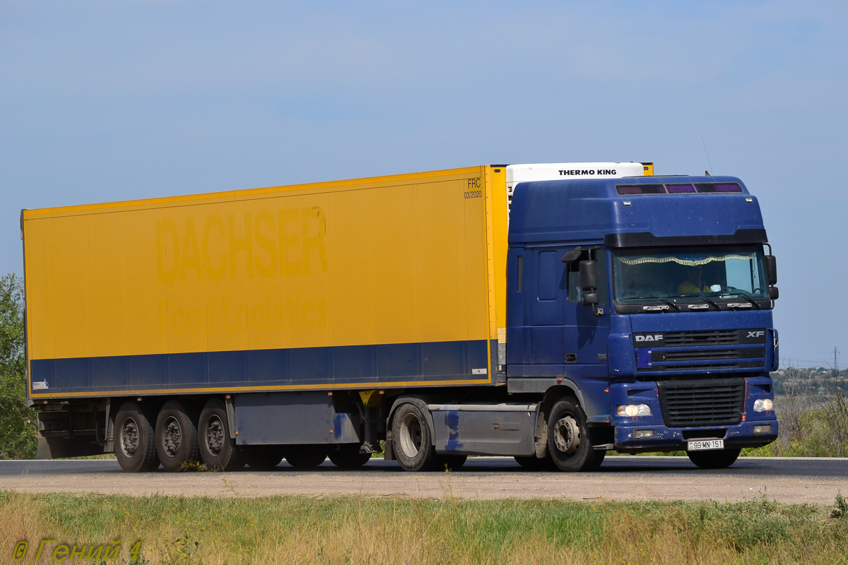 Азербайджан, № 99-MN-151 — DAF XF95 FT