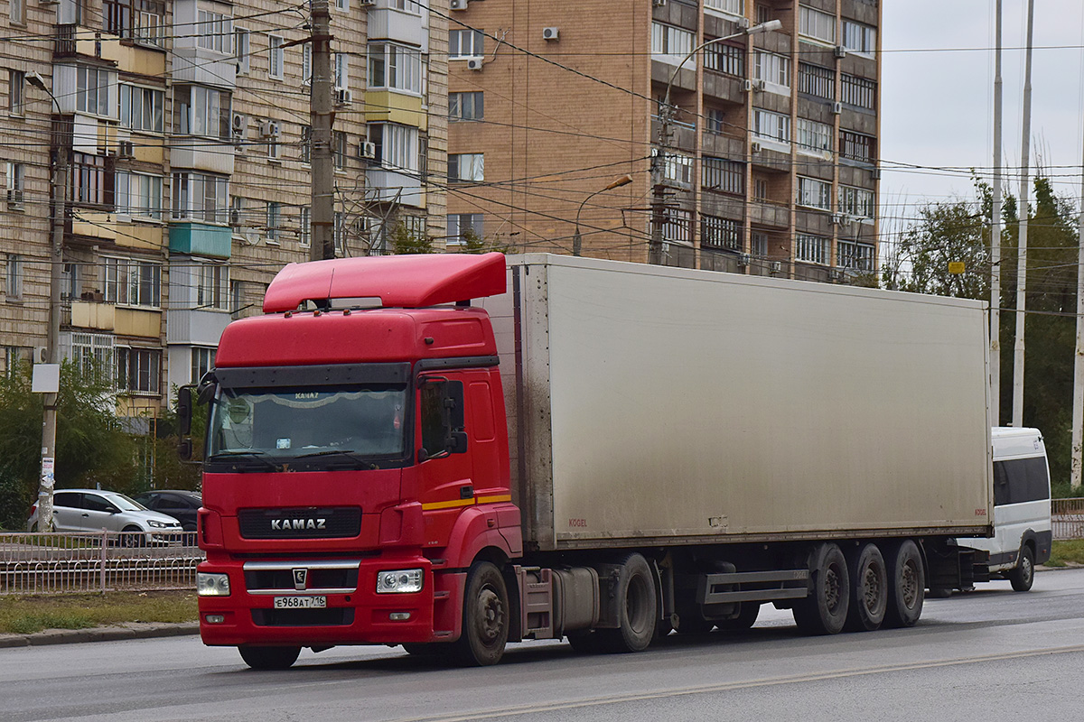 Татарстан, № Е 968 АТ 716 — КамАЗ-5490-S5(87)