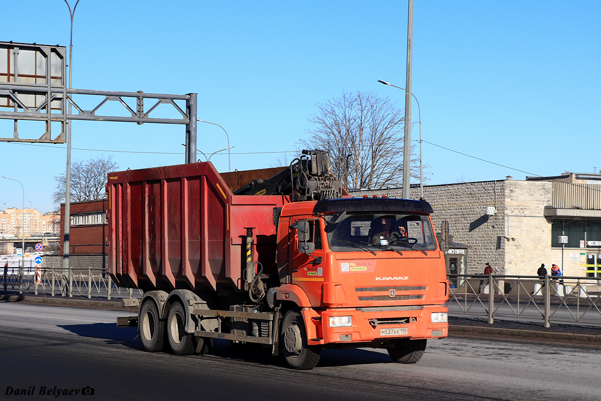 Санкт-Петербург, № М 537 ВК 198 — КамАЗ-65115-A5(48)