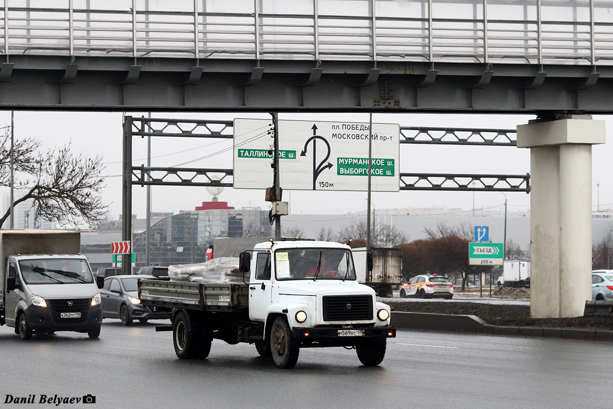 Санкт-Петербург, № М 569 ВС 178 — ГАЗ-33096