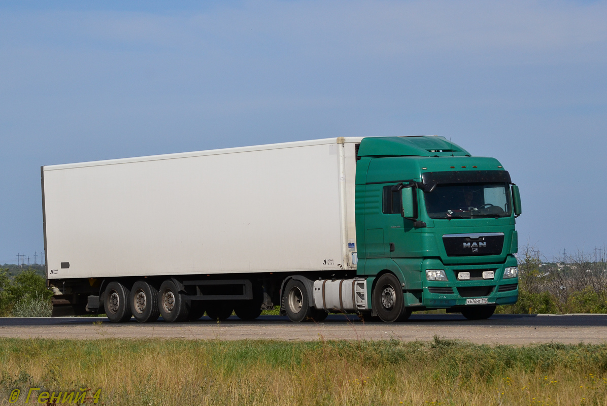 Башкортостан, № Х 676 МТ 199 — MAN TGX ('2007) 18.400